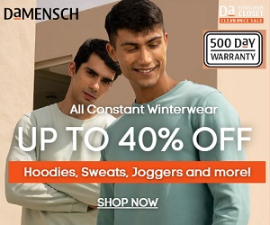 damensch.com - Shop Men's Clothing and Apparel Online in India